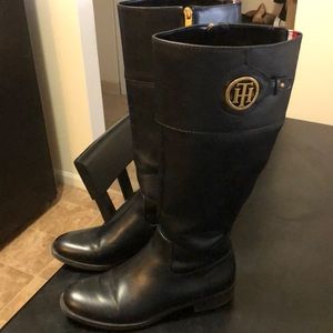 Tommy Hilfiger black boots